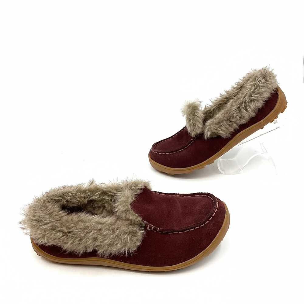 Columbia Red Beige Moccasins Shoe | Womens 8